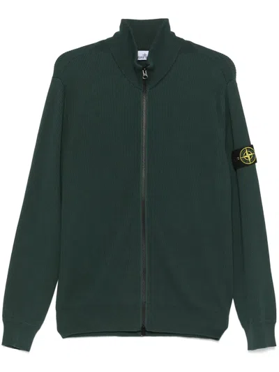 STONE ISLAND COMPASS-BADGE SWEATER