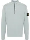 Stone Island Compass-badge Sweater In Green