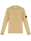 Stone Island Compass-badge Sweater In Neutrals