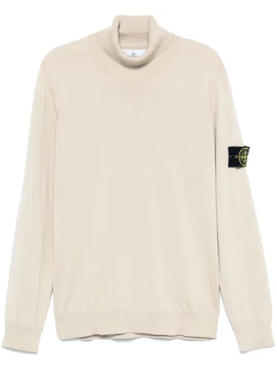 STONE ISLAND COMPASS-BADGE SWEATER