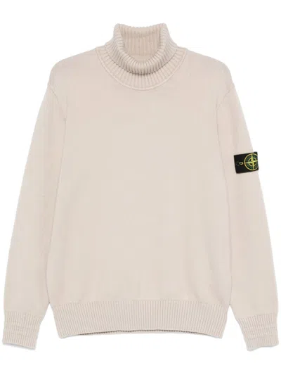 STONE ISLAND COMPASS-BADGE SWEATER