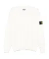 Stone Island Compass-badge Sweater In White