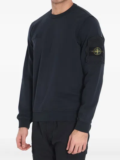 STONE ISLAND COMPASS-BADGE SWEATSHIRT