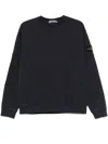 Stone Island Sweatshirt Mit Kompass-patch In Blau