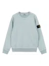 Stone Island Compass-badge Sweatshirt In Blue