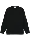 Stone Island Compass-badge Sweatshirt In Blue