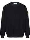 Stone Island Compass-badge Sweatshirt In Blue