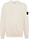 Stone Island Crewneck Sweatshirt In Brown