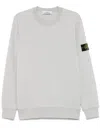 Stone Island Compass Badge Sweatshirt In Gold