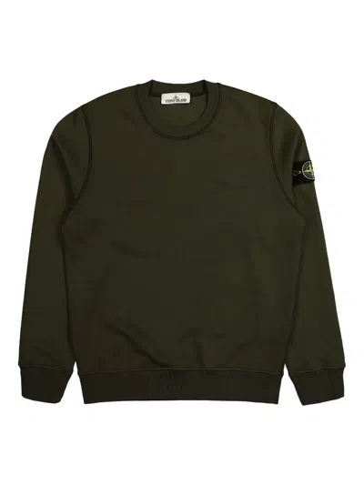 STONE ISLAND COMPASS-BADGE SWEATSHIRT