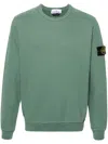 Stone Island Crewneck Sweatshirt In Green