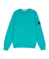Stone Island Compass-badge Sweatshirt In Green