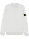 Stone Island Compass Badge Sweatshirt In Gray