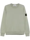 Stone Island Compass Badge Sweatshirt In Multi