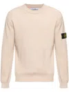 Stone Island Compass-badge Sweatshirt In Neutrals