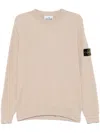 Stone Island Sweatshirt Mit Kompass-patch In Neutrals