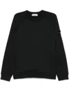 Stone Island Sweatshirt Mit Kompass-patch In Schwarz