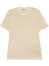 Stone Island Compass-badge T-shirt In Neutrals