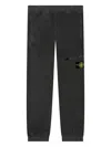 Stone Island 3100015 Supima Cotton Canvas Non-aqueous Dyeing Technology In Black