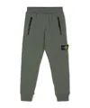 Stone Island Compass-badge Track Pants In Green
