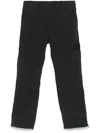 Stone Island Compass-badge Cargo Pants In Black