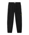Stone Island Classic Badge Sweatpants In Black