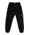 Stone Island Compass-badge Trousers In Black