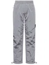 Stone Island Compass-badge Trousers In Grey