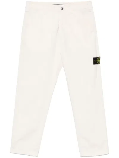 STONE ISLAND COMPASS-BADGE TROUSERS