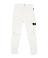 Stone Island Compass-badge Trousers In Nude