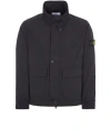 Stone Island Lightweight Jacket Black Polyester In Black