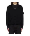 Stone Island Black Patch Cardigan In Black