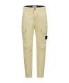 Stone Island Compass Cargo Trousers In Green