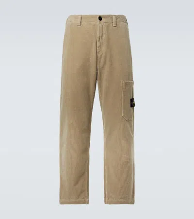 Stone Island Beige 3100035 Trousers In Nude