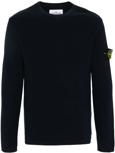 STONE ISLAND COMPASS COTTON JUMPER
