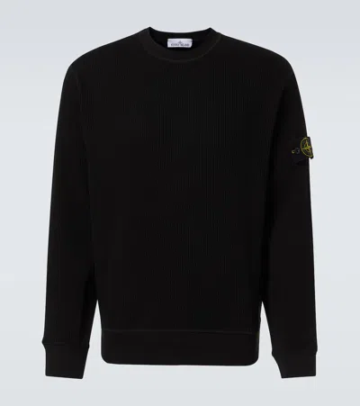 STONE ISLAND COMPASS COTTON SWEATSHIRT
