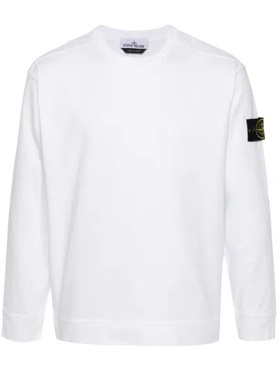 STONE ISLAND COMPASS COTTON SWEATSHIRT