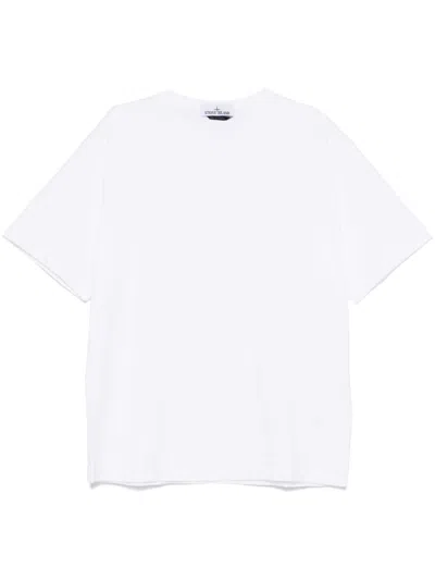 Stone Island Short Sleeve T-shirt White Cotton