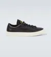 STONE ISLAND COMPASS LEATHER SNEAKERS