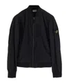 Stone Island Compass Lightweight Bomber Jacket In Black