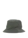 Stone Island Compass-logo Bucket Hat In Green