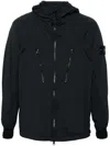 Stone Island Water-resistant Hooded Jacket In Black