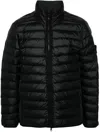 Stone Island Compass-logo Padded Jacket In 黑色