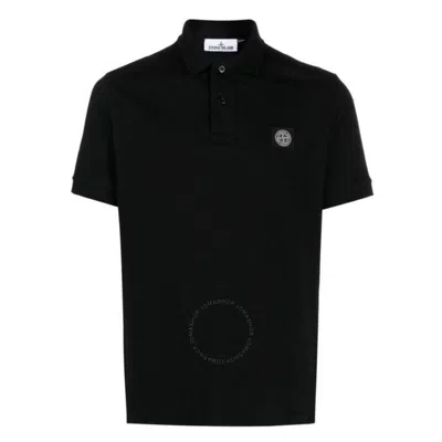 STONE ISLAND STONE ISLAND COMPASS LOGO PATCH POLO SHIRT