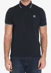 Stone Island Polo Shirt In Blue
