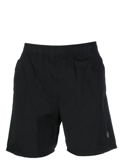 STONE ISLAND COMPASS-LOGO SWIM SHORTS