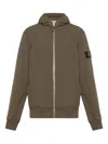 Stone Island Compass-motif Cardigan In Green
