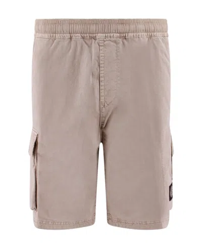 STONE ISLAND COMPASS-MOTIF BERMUDA SHORTS