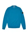 Stone Island Compass-motif Cotton Sweatshirt In Green