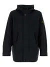Stone Island Men's Midnight Polyester Jacket In Blue